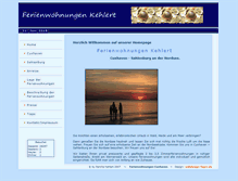 Tablet Screenshot of ferienwohnungen-kehlert.de
